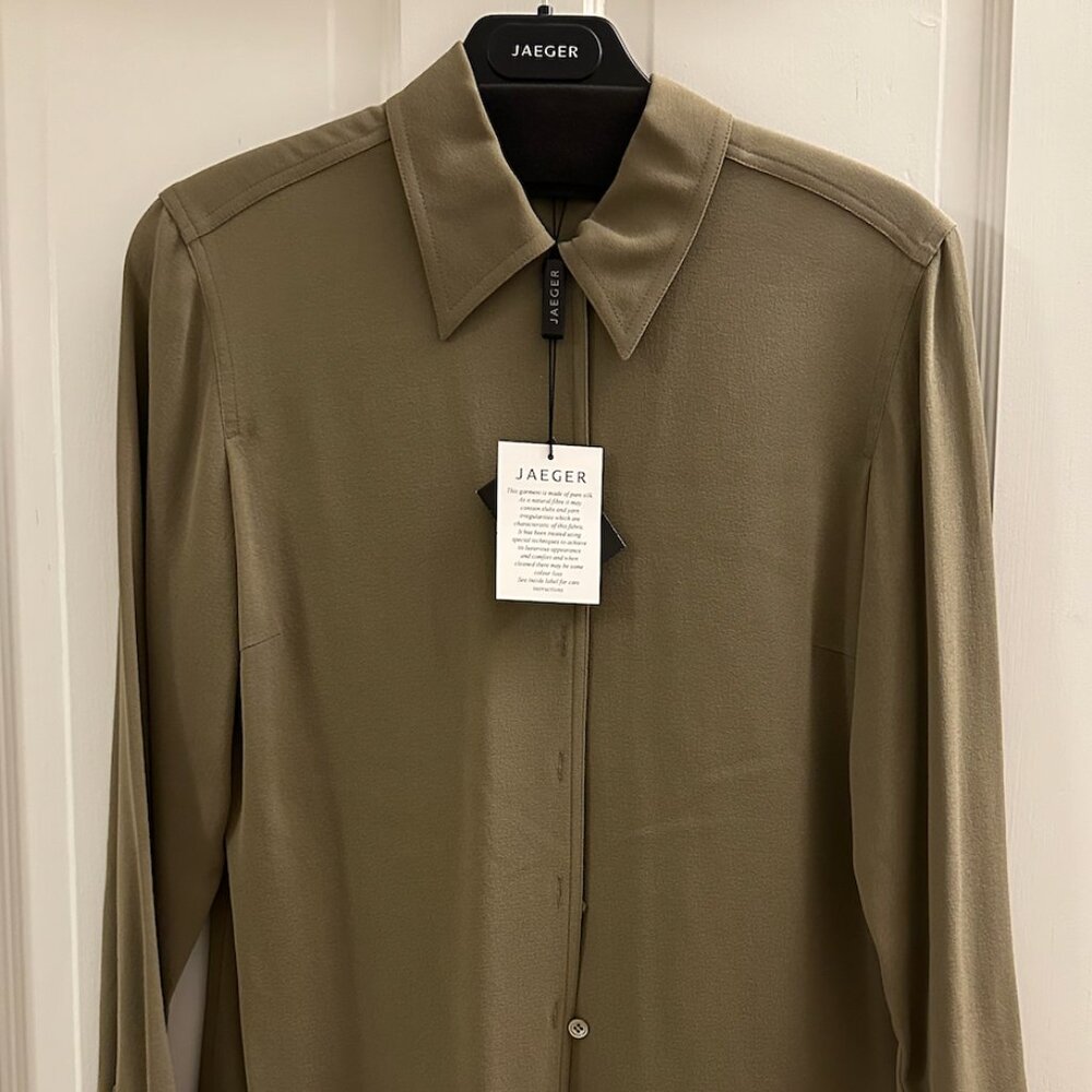 Jaeger Silk Blouse - Size 6